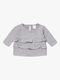 Luca & Lola Asia Trøje Baby, Grey Melange