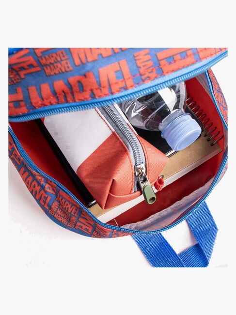Marvel Avengers 3D Rygsæk, Blå/Rød