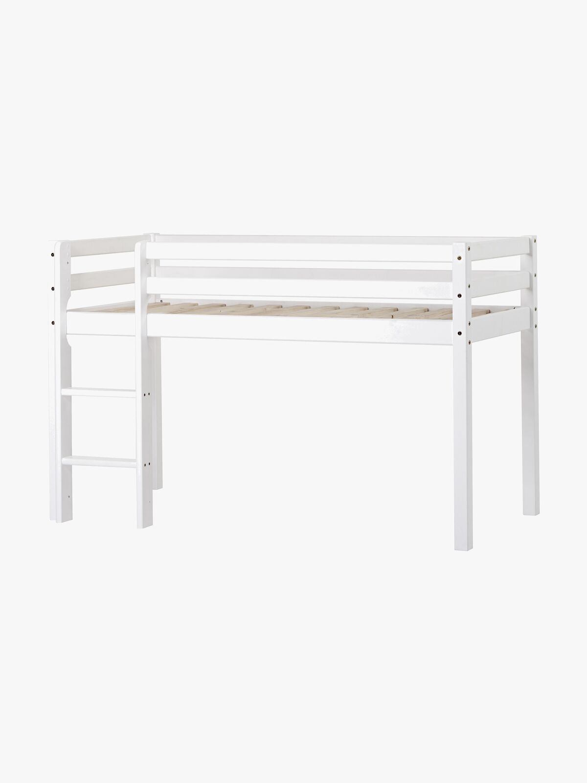 Hoppekids ECO Dream Halvhøj Seng 70x160, Hvid