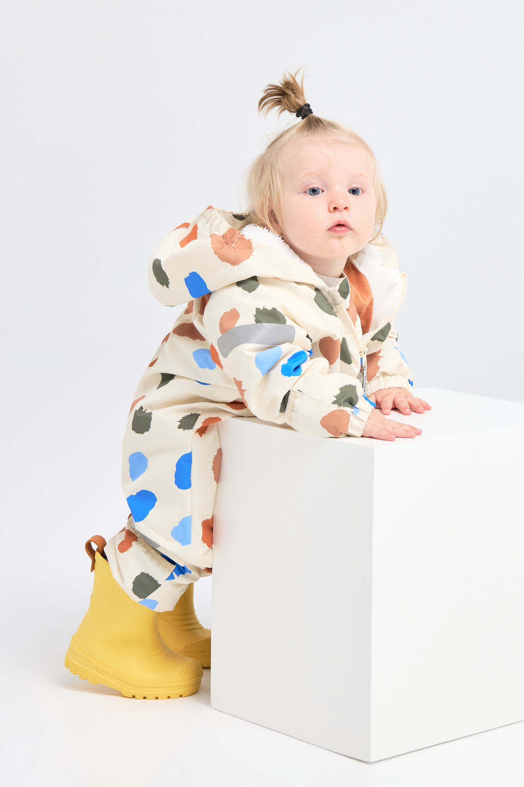 Nordbjörn Valdez Babyflyverdragt, Bone White