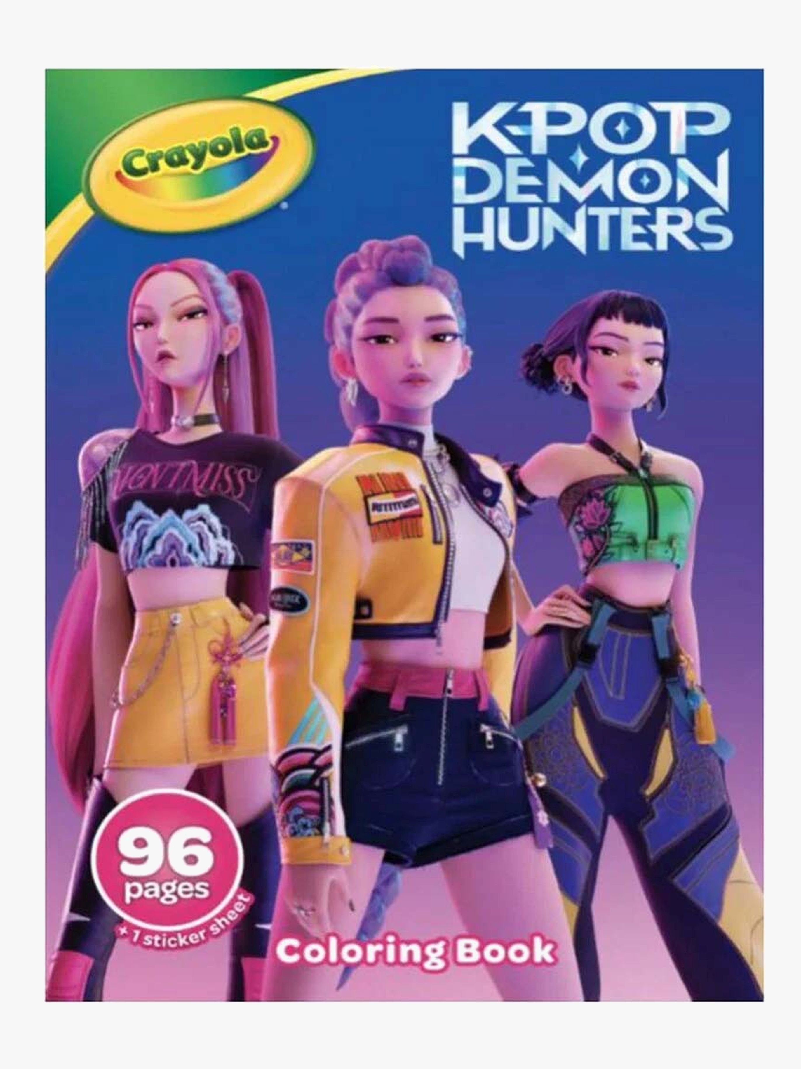 Crayola KPop Demon Hunters Malebog