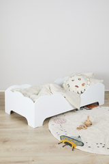 JLY  Skyet Juniorseng 70 x 140, Hvid