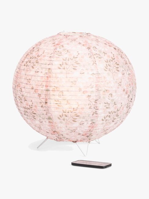 Lilou Lilou Loft- & Bordlampe Bird Garden, Lyserød