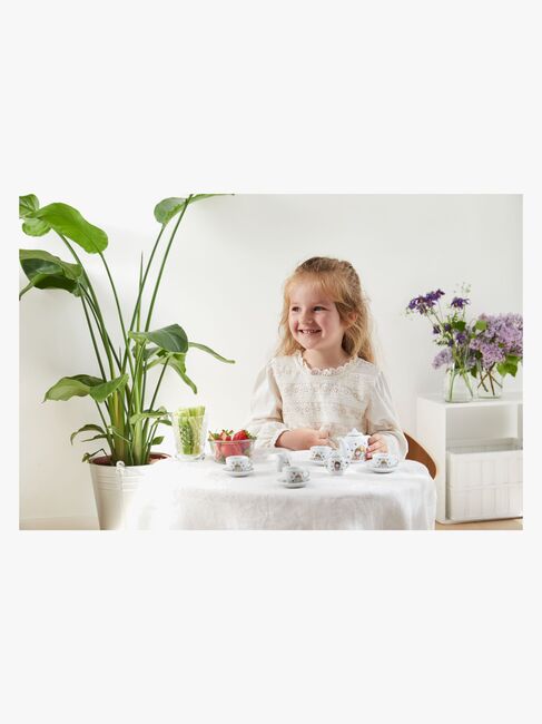 Barbo Toys Lillie & Ellie Teservice i Porcelæn 12 Brikker