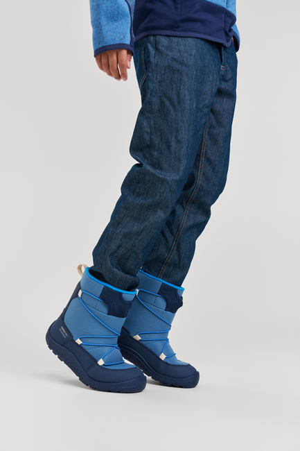 Reimatec Ensilumi Barefoot Jr Vinterstøvler, Navy