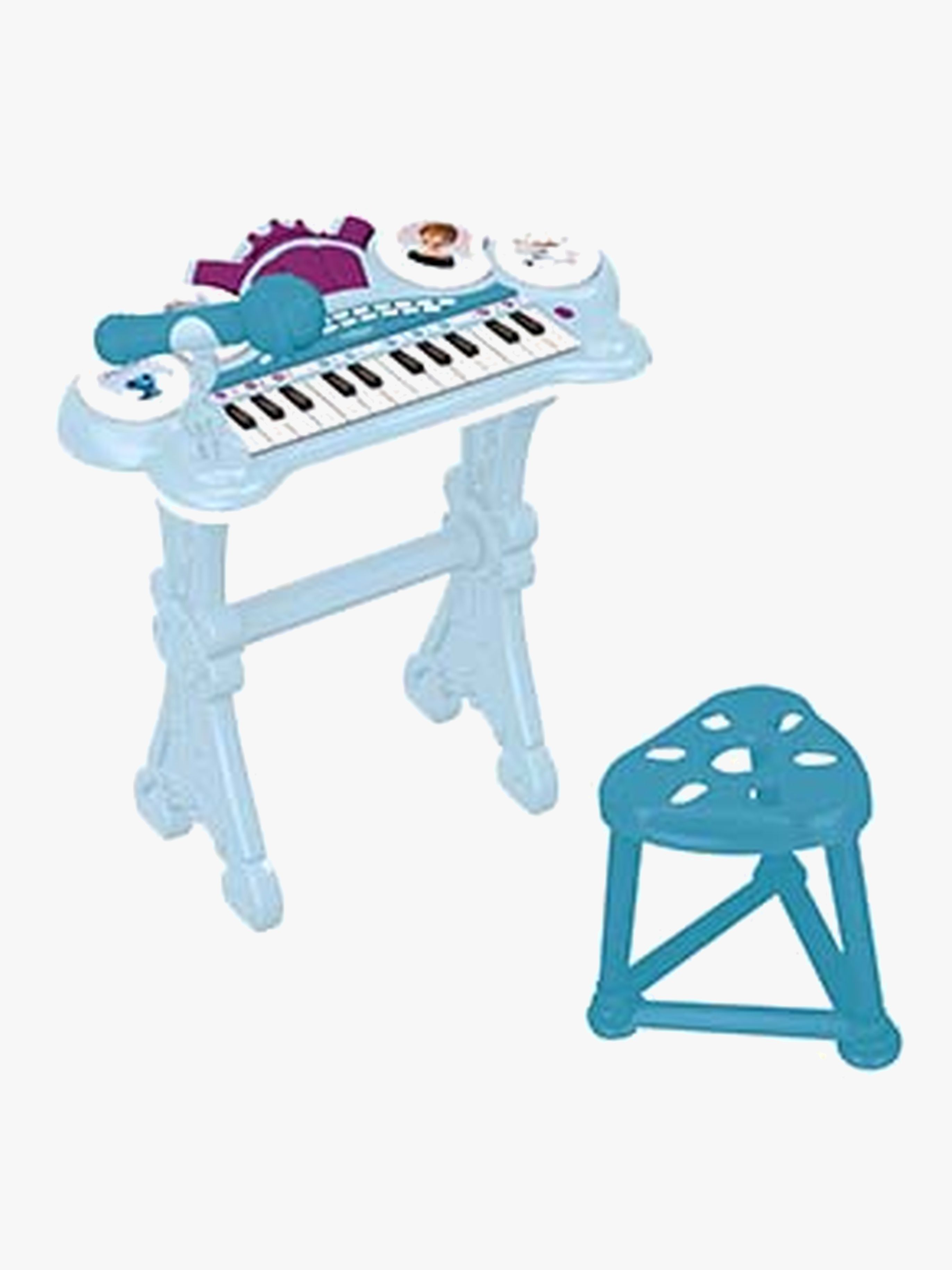 Disney Frozen Elektronisk Keyboard med Skammel