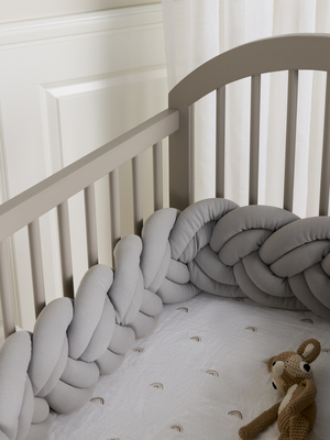 Alice & Fox ALEAH  Flettet Sengerand, Grå