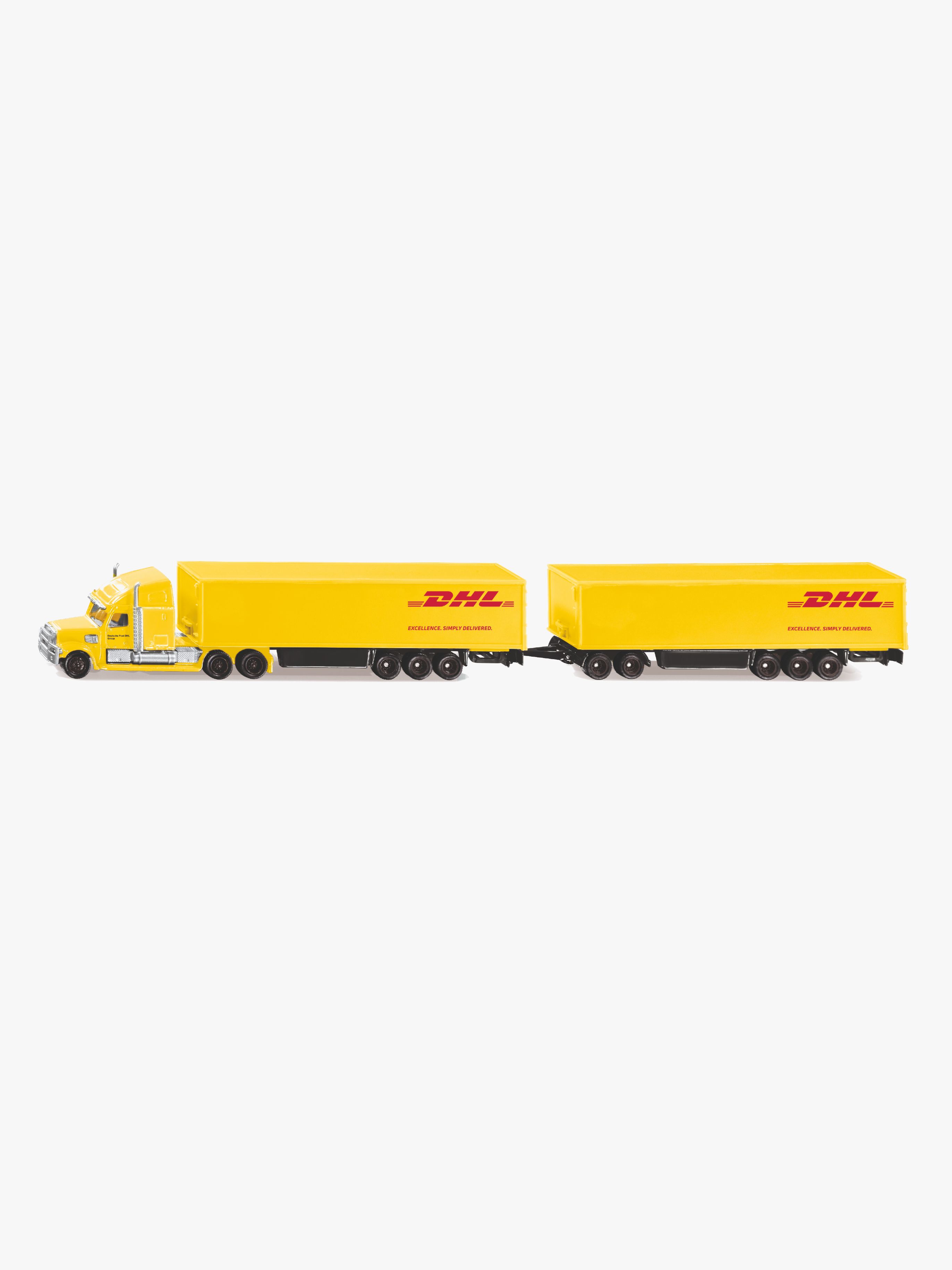 SIKU DHL Lastvogn med Anhænger