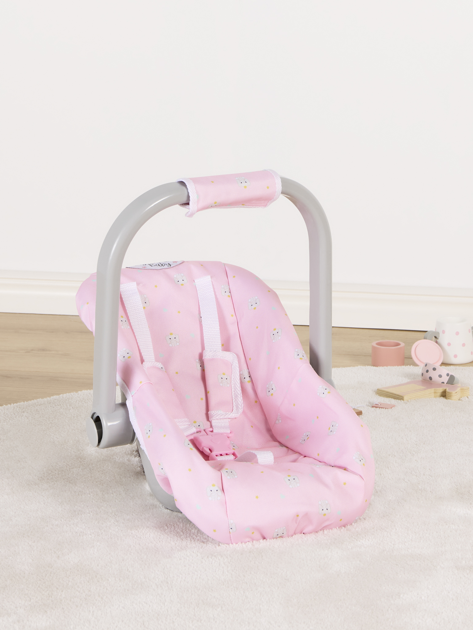 Cloudberry Castle Autostol Til Dukker, Rosa