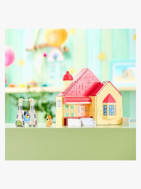 Bluey Tile Town Bluey Heeler House Magnetsæt 46 Brikker