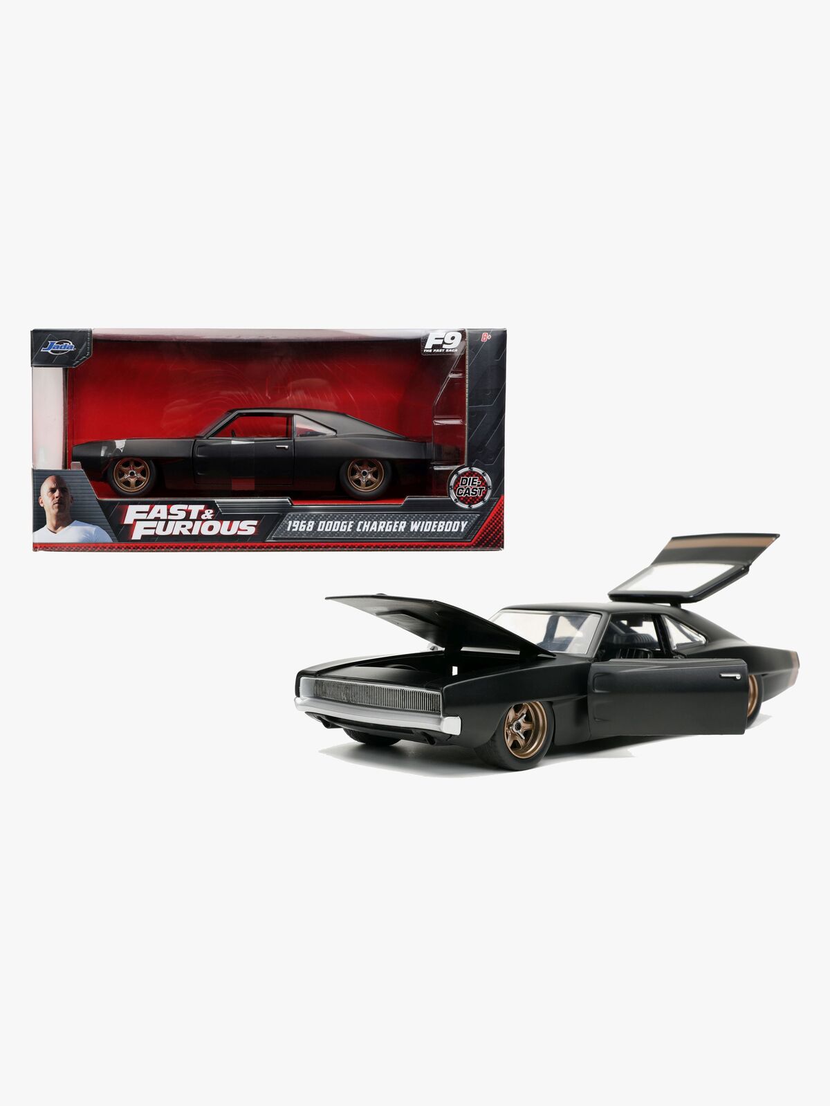 Jada Toys Fast & Furious 1968 Dodge Charger 1:24 Bil
