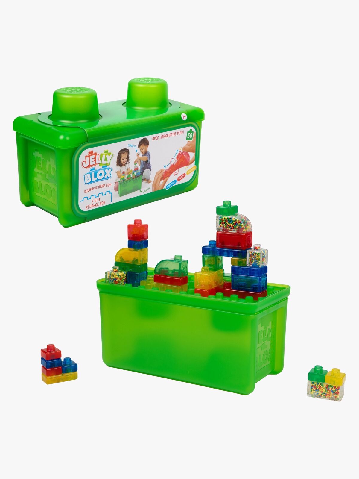 Goliath Jelly Blox 2-i-1 Opbevaringskasse 30 Dele
