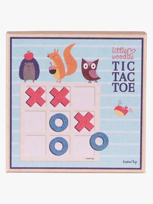 Barbo Toys Little Woodies Tic-tac-toe