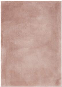 KM Carpets Cozy Gulvtæppe 133x190, Dusty Pink