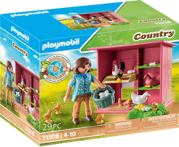 Playmobil 71308 Country Høne med Kyllinger