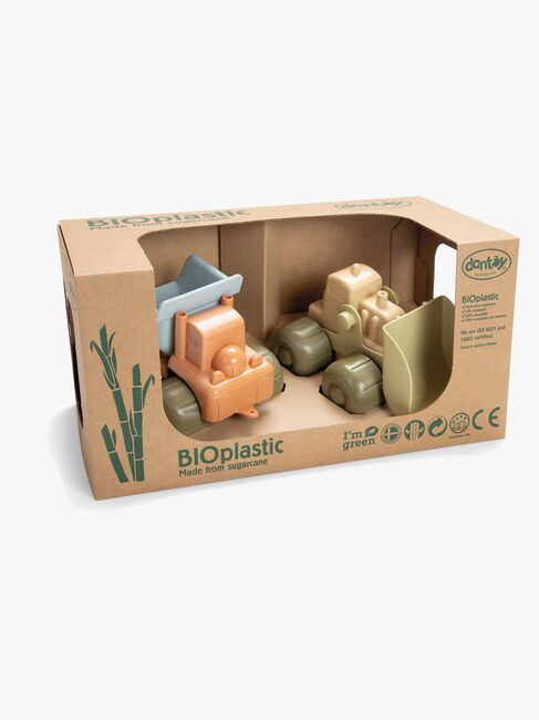 Dantoy Bulldozer og Lastbil Bioplast