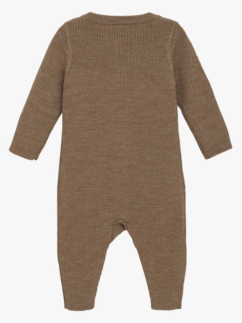 CeLaVi  Strikket Heldragt Merinould, Cocoa Creme