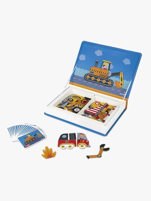 Janod Magneti'Book Racers Magnetsæt 50 Stk.