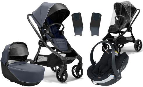 Baby Jogger City Sights Duovogn inkl. BeSafe iZi Go Modular X2 i-Size Autostol Baby, Commuter