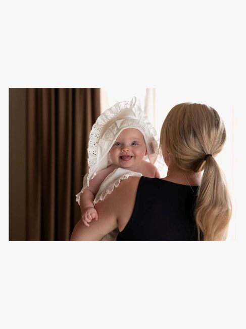 Baby's Only Hooded Baby Tæppe Calm, White