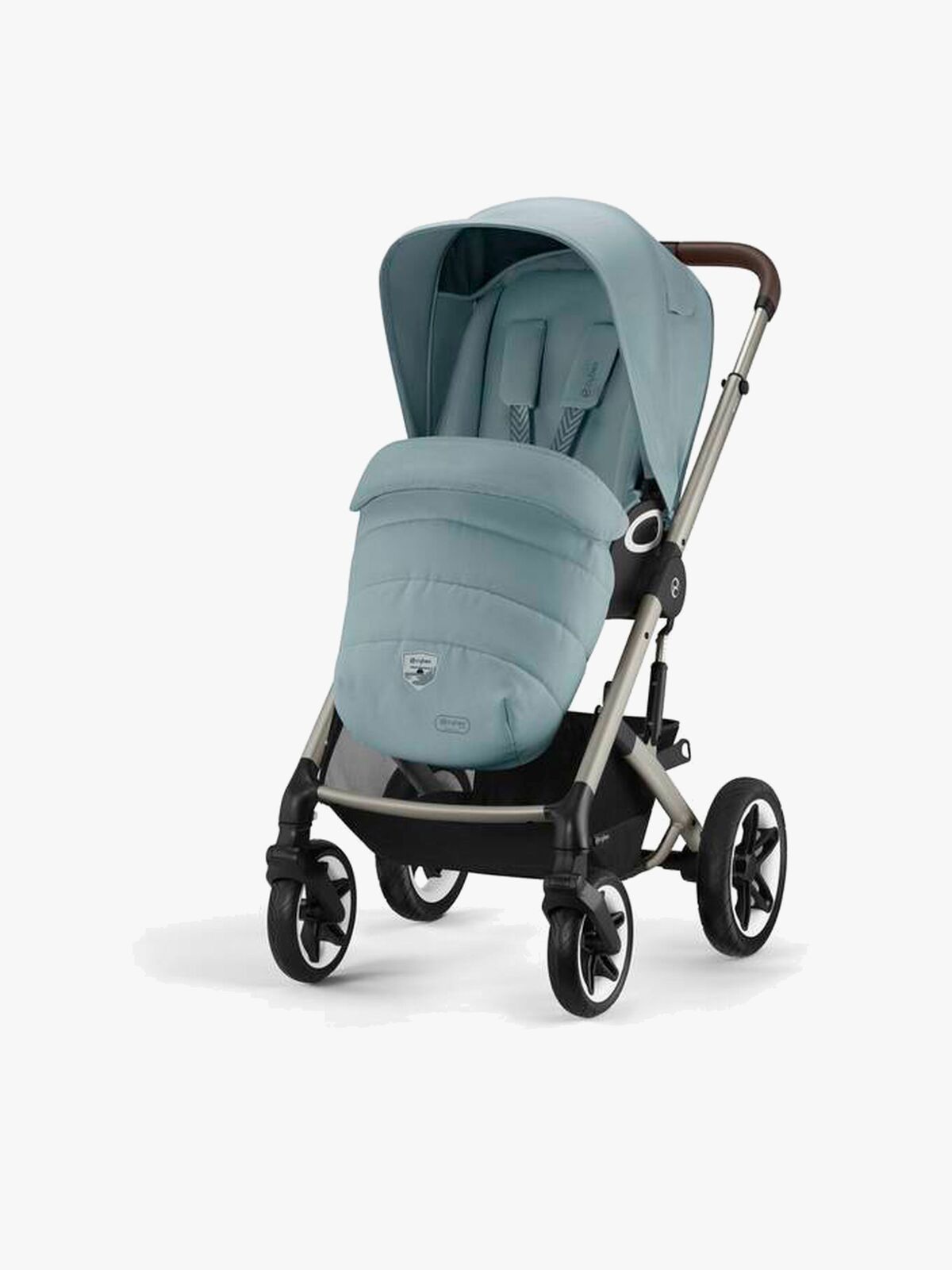 Cybex TALOS S Lux Klapvogn, Stormy Blue/Tapue