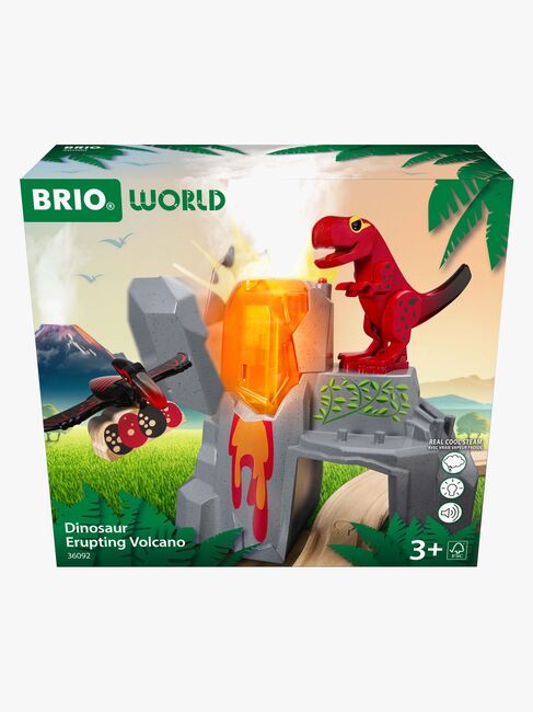 BRIO World 36092 Vulkanudbrud med Dinosaur