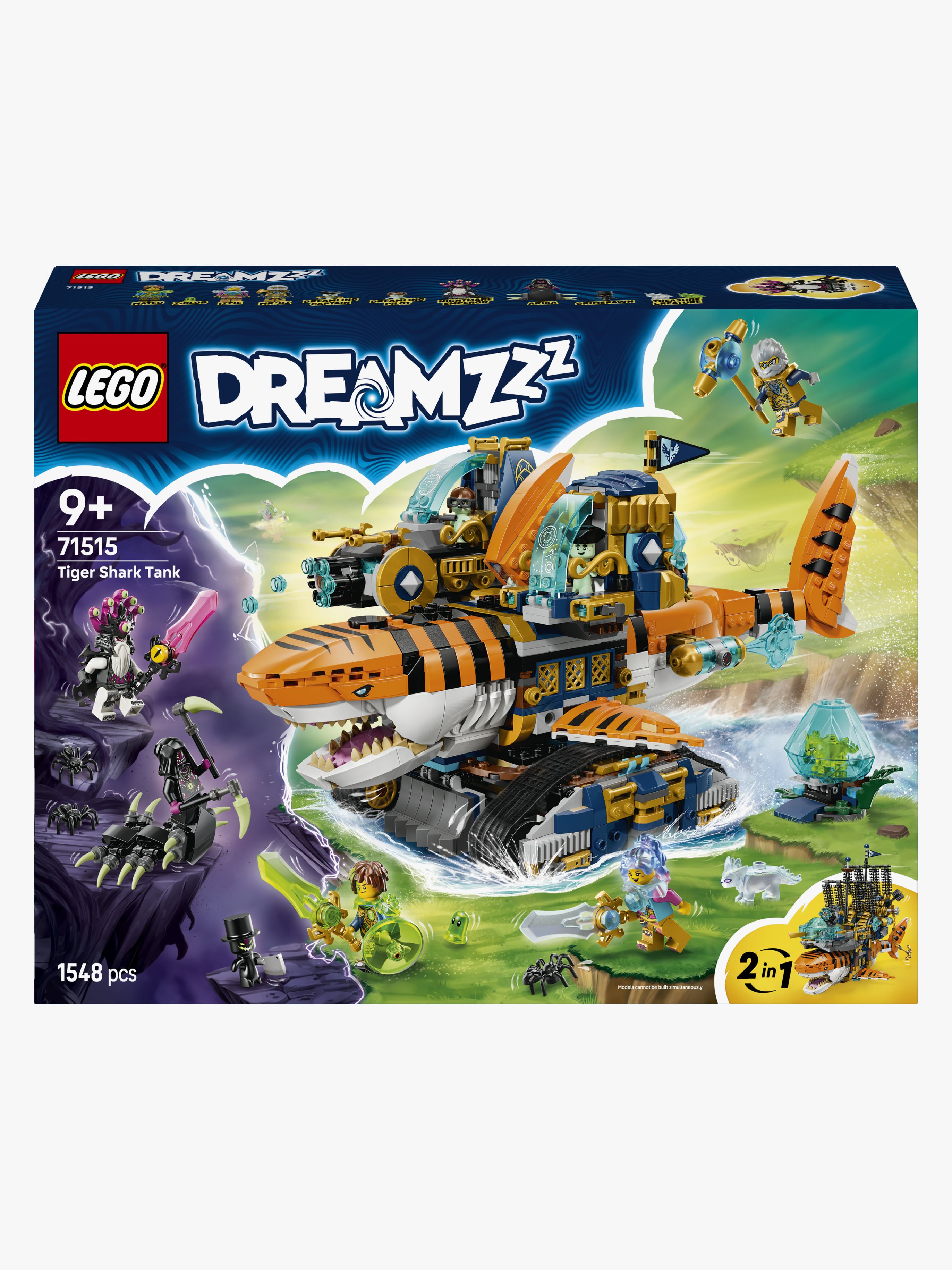 LEGO DREAMZzz 71515 Tigerhaj-kampvogn