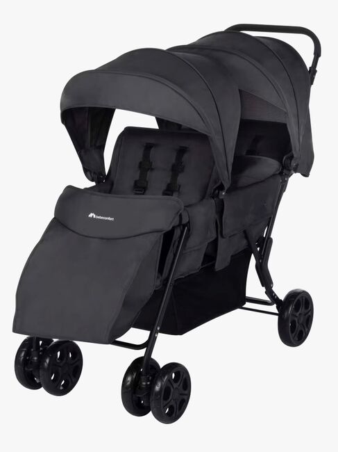 Bebeconfort Teamy Søskendevogn, Mineral Graphite