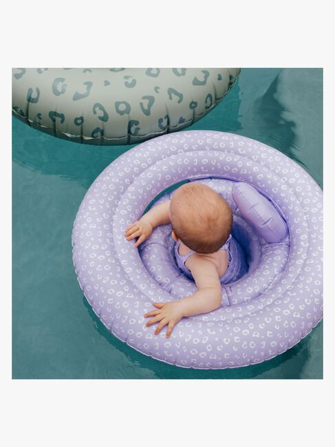 Swim Essentials Badering Baby, Lilla Leopard