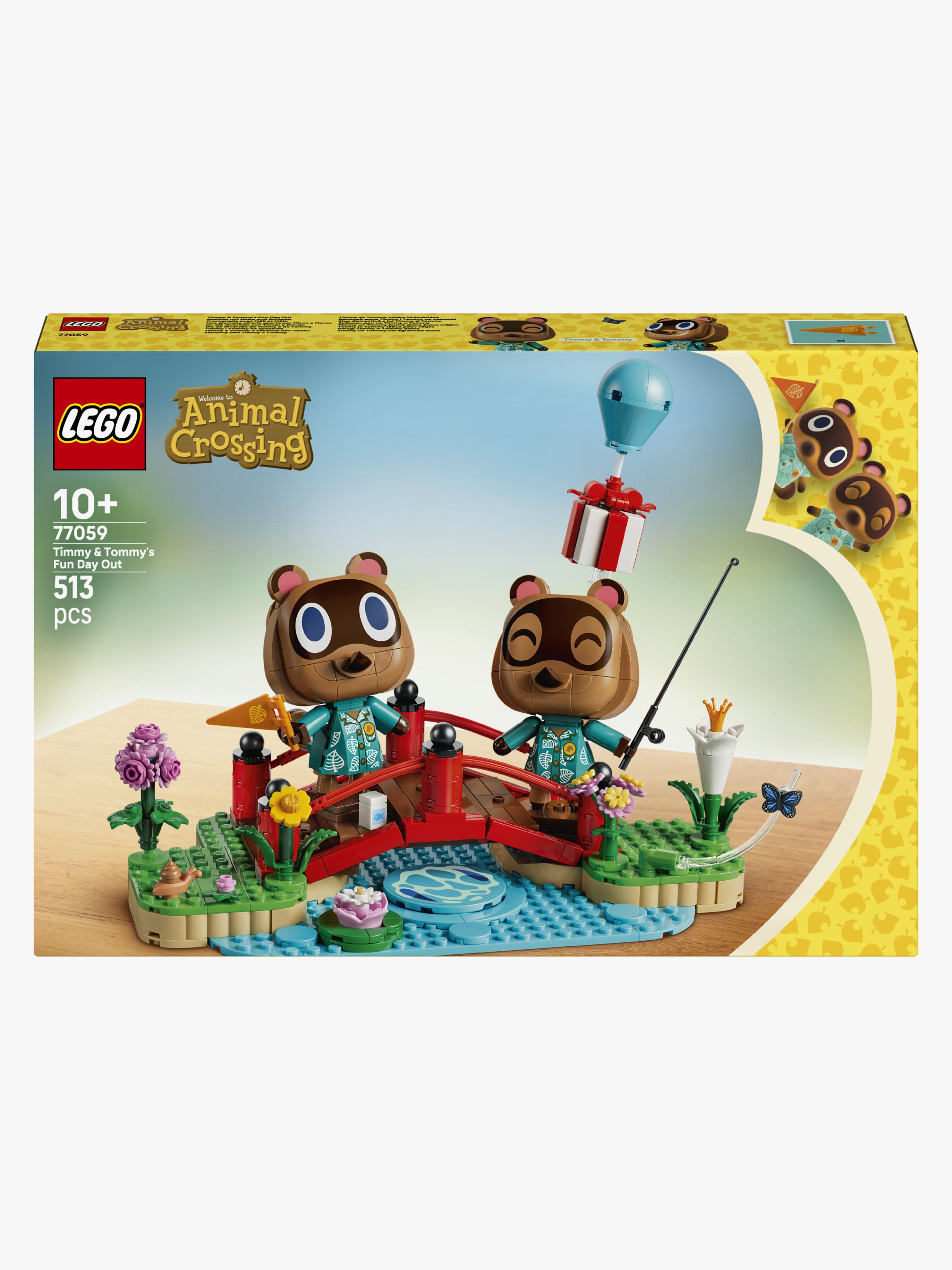LEGO Animal Crossing 77059 En sjov dag med Timmy og Tommy