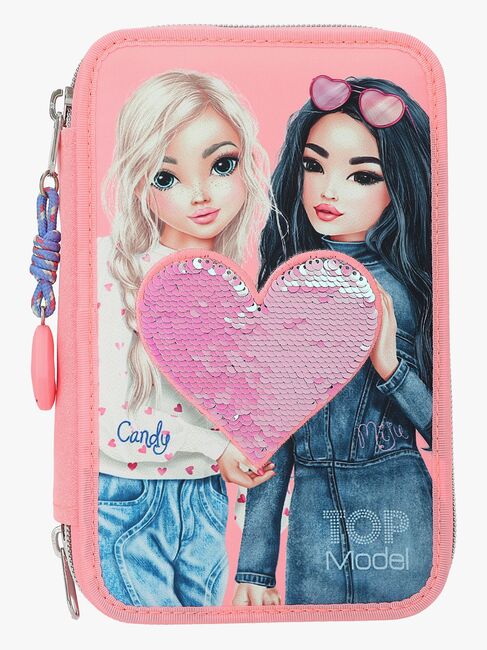 TOPModel Tredelt Penalhus med Pailletter