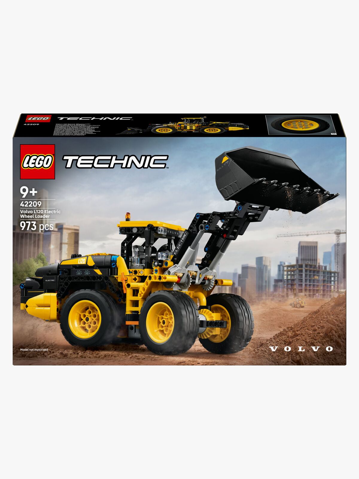 LEGO Technic 42209 Volvo L120 Electric-gummiged