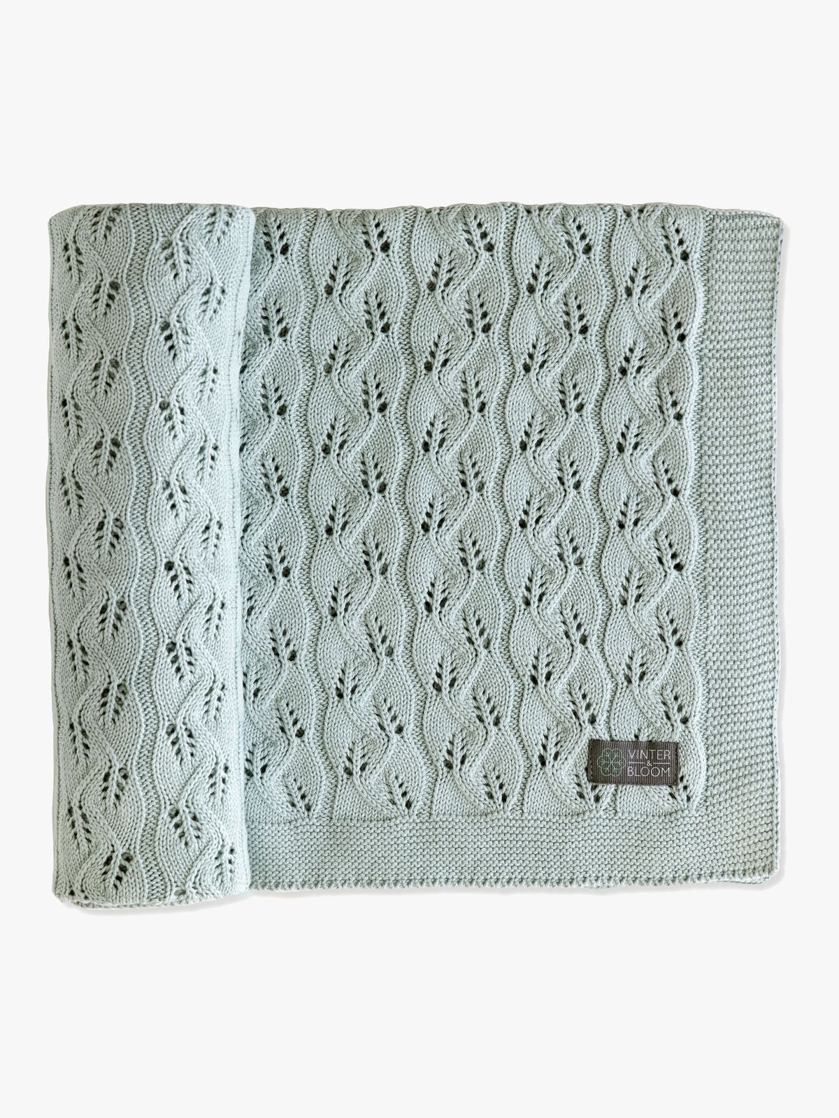Vinter & Bloom Tæppe Moment Øko, Sage Green