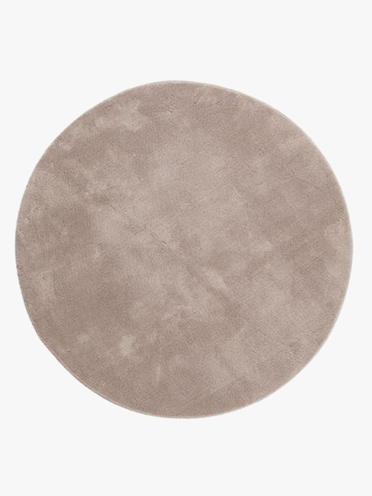 KMCarpets Gulvtæppe Rund 160, Soft Greige