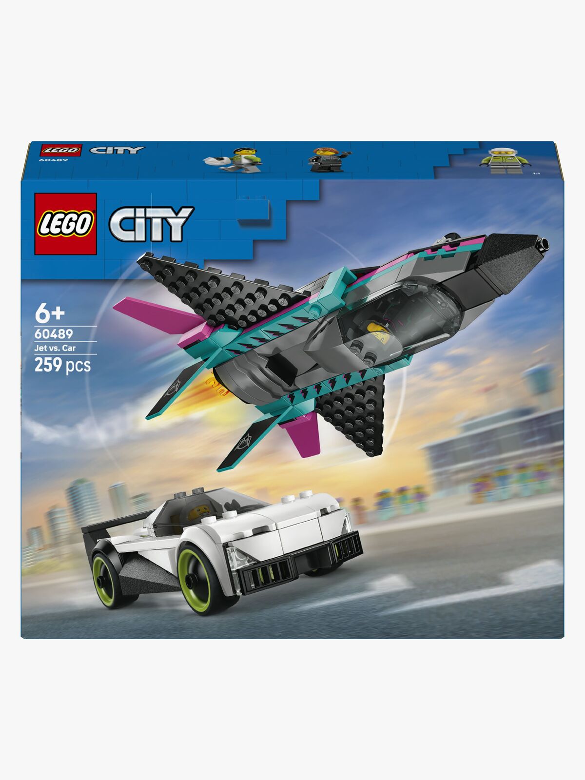 LEGO City 60489 Jetfly mod racerbil