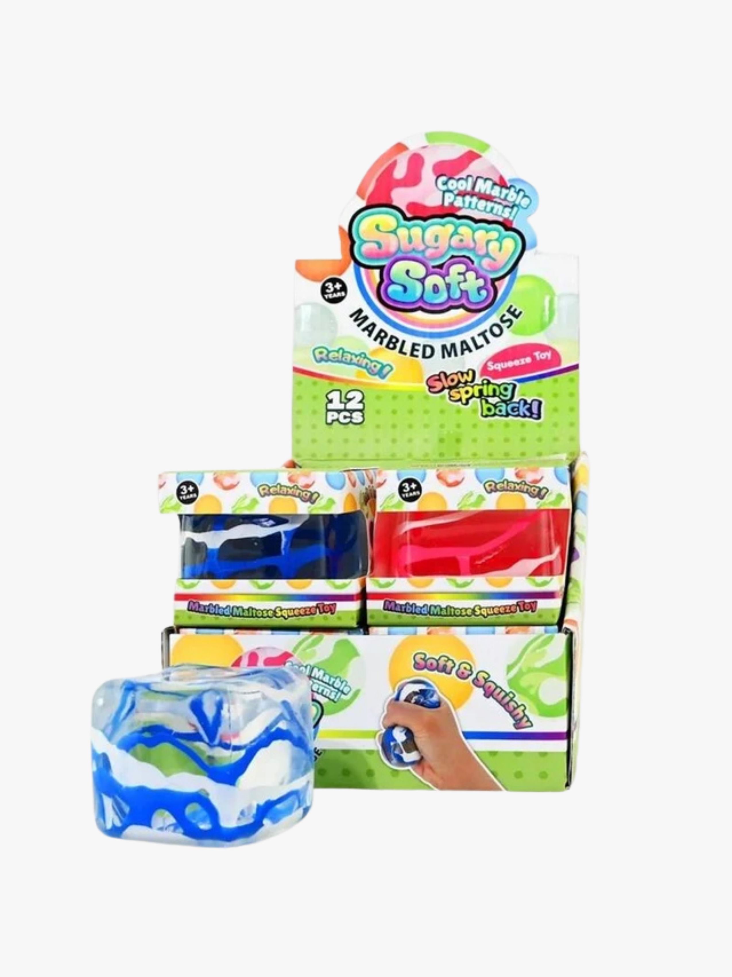 Robetoy Squish Sugar Terning Marmor Blandet
