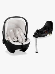 Lionelo Moxie i-Size Autostol Baby inkl. Base, Beige Sand