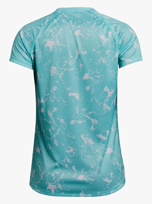 Under Armour Big Logo Tee Novelty SS Træningstrøje, Neo Turquoise