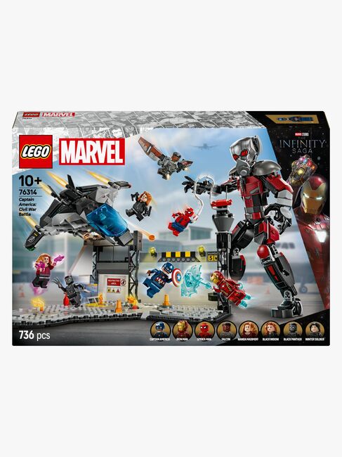 LEGO Super Heroes 76314 Captain America: Civil War-actionkamp