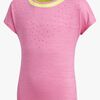 Adidas Girls Dotty Tee T-shirt, Pink