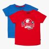 Luca & Lola San Marino T-Shirt 2-pak, Red/Blue