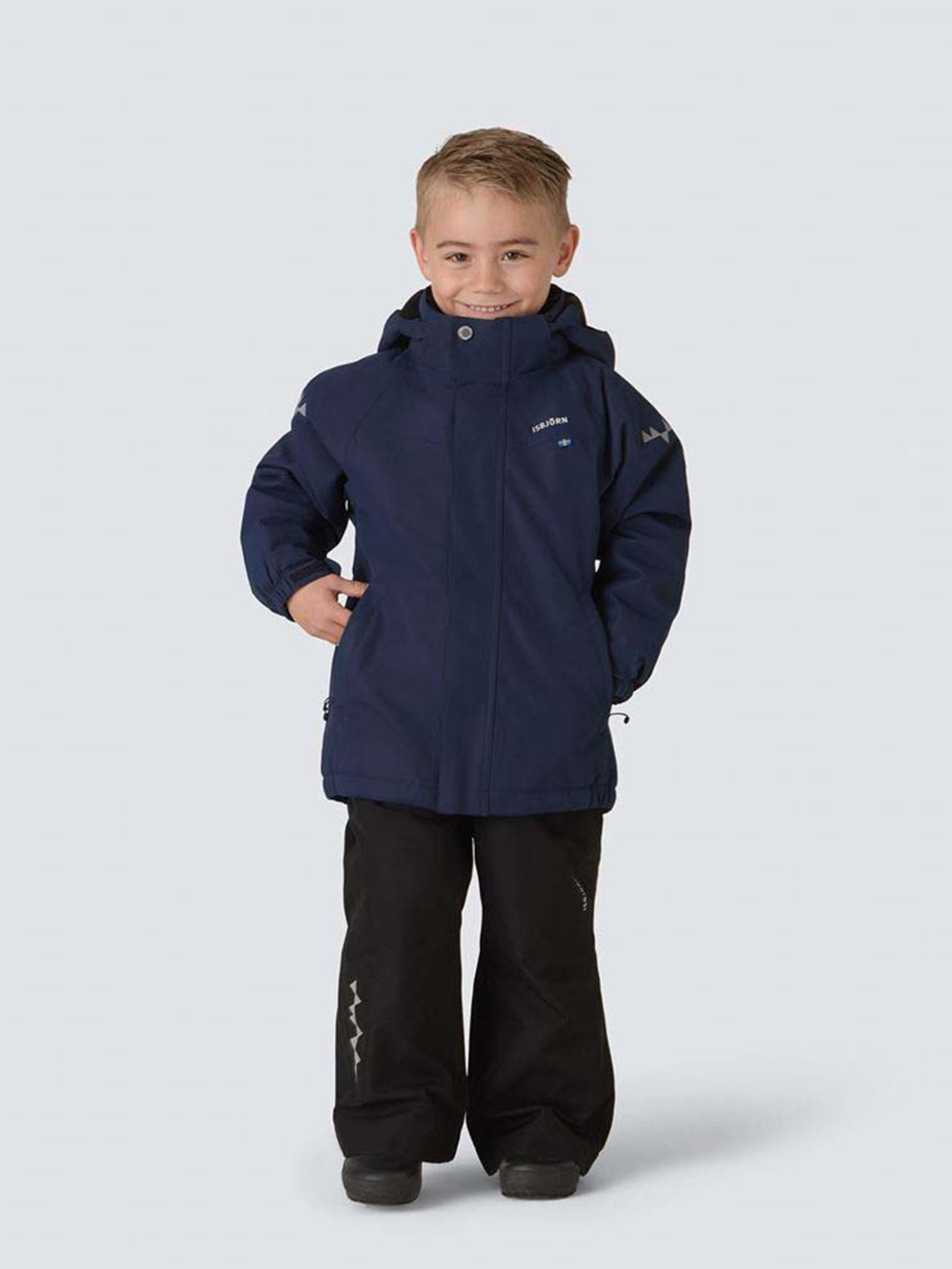 Isbjörn Of Sweden Snowman Foret Vintersæt, Dark Navy, 104