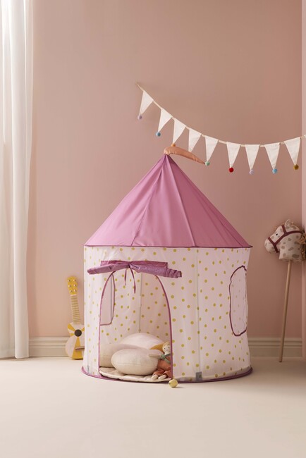 Kid's Concept Legetelt Polkaprik, Pink