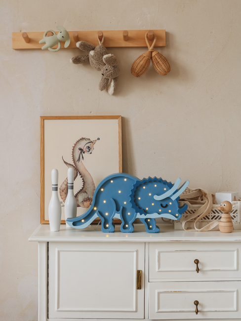 Little Lights Lampe Dinosaur, Jurassic Navy