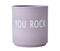 Design Letters Favoritkop U Rock, Lavendel
