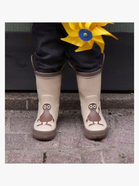 Babblarna Babba Gummistøvler, Brun