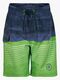 Color Kids Badeshorts, Grøn/Blå