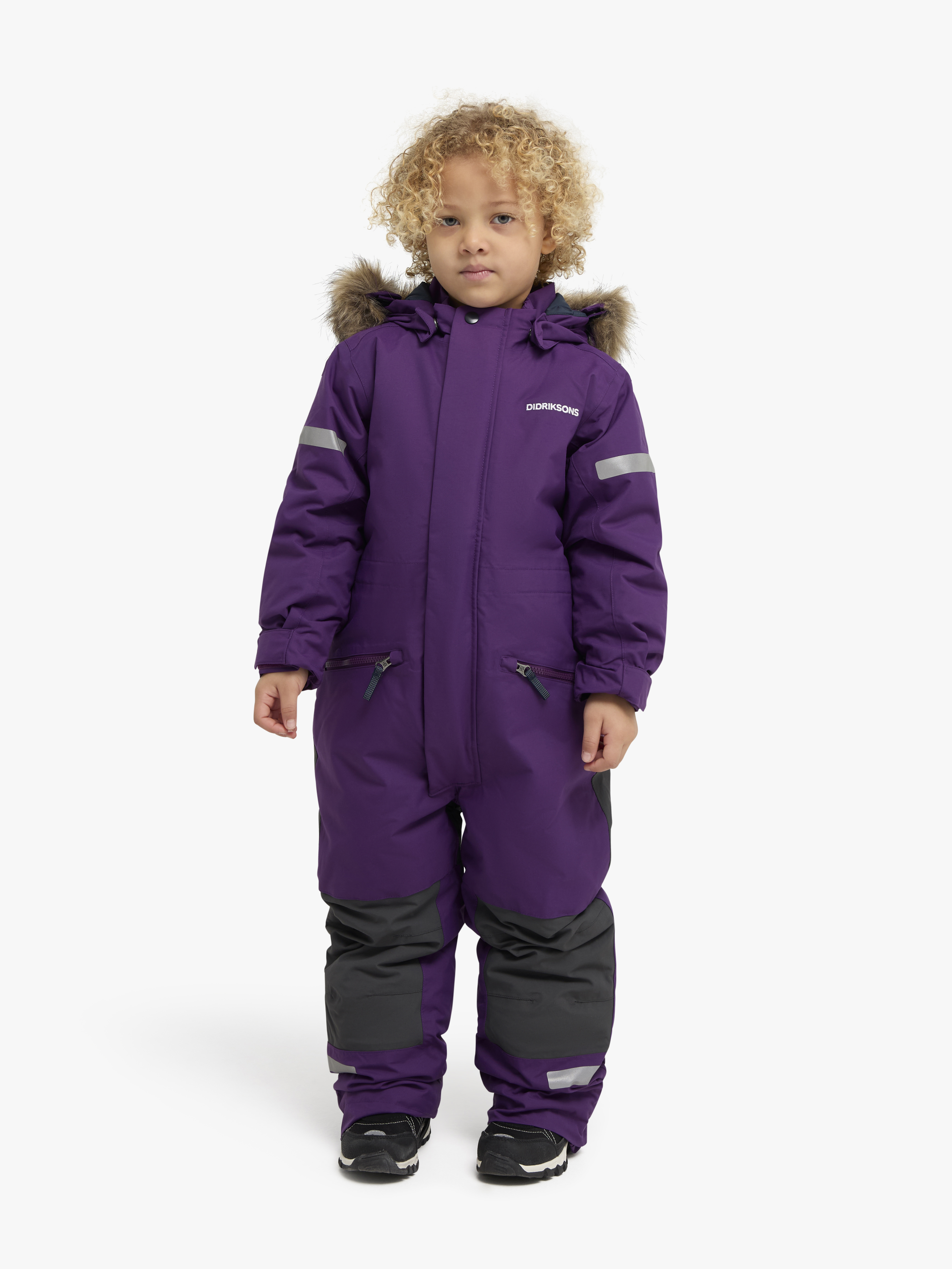 Didriksons Migisi Flyverdragt, Royal Purple, 120, Vandtæt, Flyverdragt børn