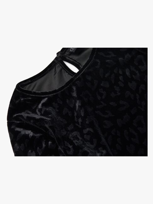 Luca & Lola Abby Kjole, Black Leo