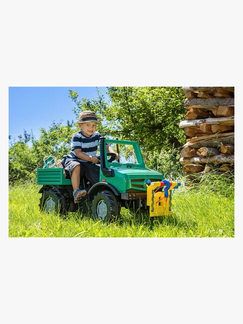 Rolly Toys Unimog Forst Pedalbil, Grøn